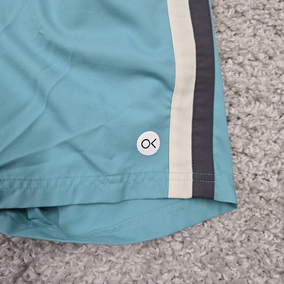 Outerknown Shorts‎ Mens Small Blue Nomadic Volley Trunks Drawstring Swim - Picture 2 of 13
